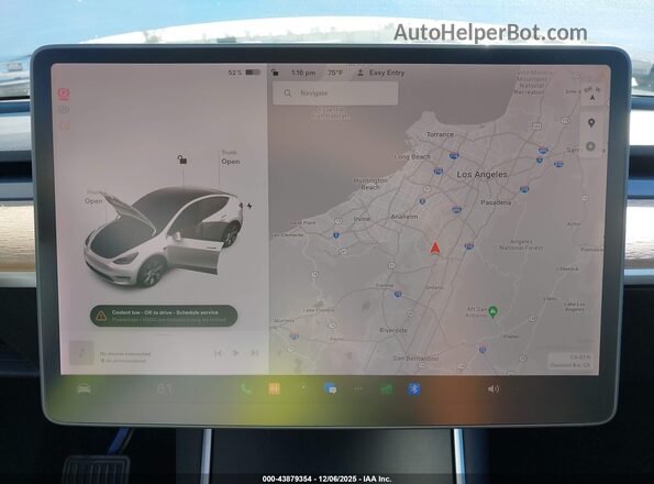 5YJYGDEE5MF072572 2021 TESLA MODEL Y White 