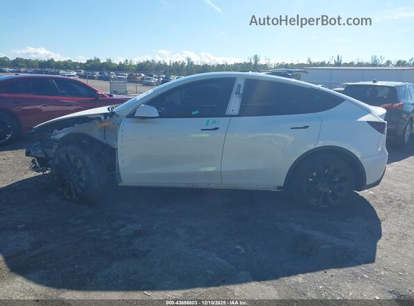 5YJYGDEE5MF204066 2021 TESLA MODEL Y White Панорамний вид салону 360°