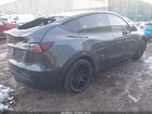 2020 Tesla Model Y Long Range Dual Motor All-wheel Drive Gray vin: 5YJYGDEE7LF044433