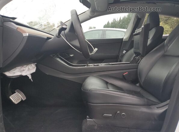 5YJYGDEF1MF094013 2021 TESLA MODEL White Widok wnętrza z przodu