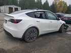2021 Tesla Model Y White vin: 5YJYGDEF1MF094013