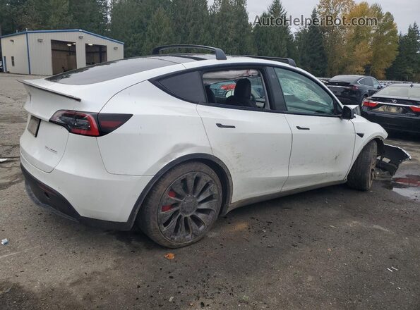 5YJYGDEF1MF094013 2021 TESLA MODEL White Tył prawy