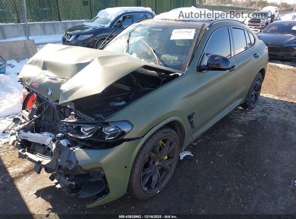 5YM23EC00P9S47007 2023 BMW X4 Green წინა მარცხენა ხედი სამი მეოთხედიდან