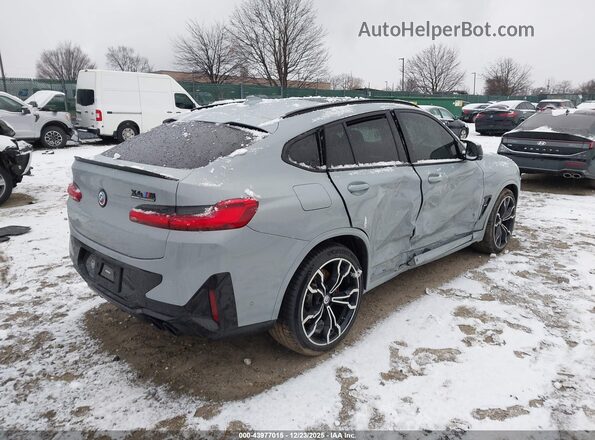 5YM23EC06N9M62520 2022 BMW X4 Серый Задняя правая четверть