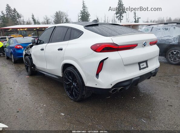 5YMCY0C0XM9E11547 2021 BMW X6 M White Tył lewy