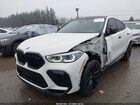 2021 Bmw X6 M   White vin: 5YMCY0C0XM9E11547