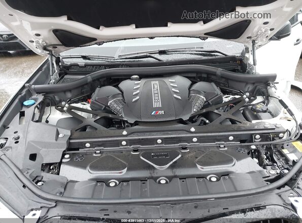 5YMCY0C0XM9E11547 2021 BMW X6 M White Widok z tyłu