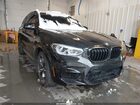 2021 Bmw X3 M   Black vin: 5YMTS0C05M9E96329