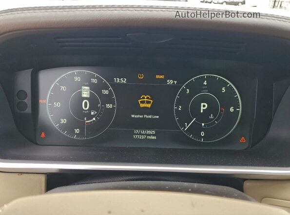 SALGS2FK8HA340105 2017 LAND ROVER RANGE Gray უკანა სავარძლების ხედი