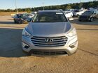 2016 Hyundai Santa Fe Se Серебряный vin: KM8SM4HF5GU154408