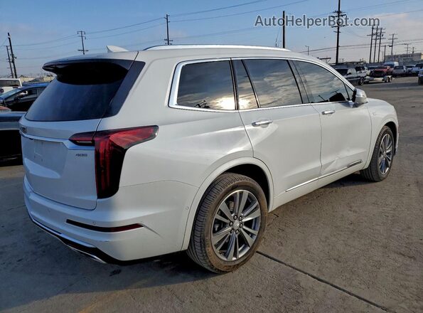 1GYKPCRS5MZ230218 2021 CADILLAC OTHER Белый Передняя правая четверть