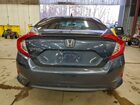 2016 Honda Civic Exl Серый vin: 19XFC1F7XGE033259