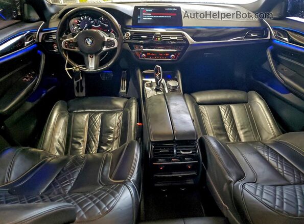 WBAJB9C56JB035395 2018 BMW M5 Черный Вид щитка приборов