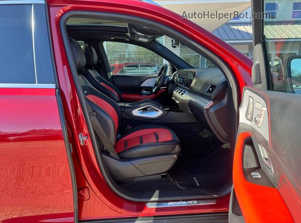 4JGFB6BB0MA450099 2021 MERCEDES-BENZ GLE-CLASS Красный Вид спереди