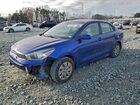 2018 Kia Rio Lx Синий vin: 3KPA24AB6JE062971