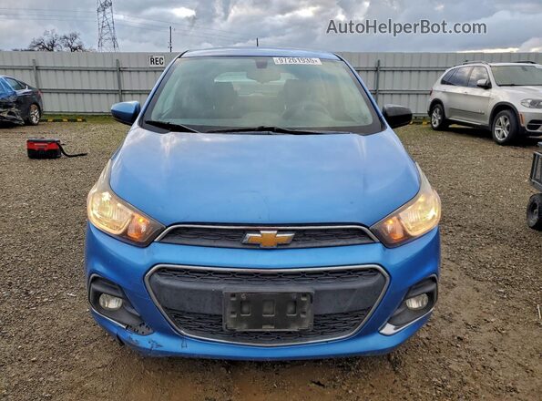 KL8CD6SA7JC439666 2018 CHEVROLET SPARK Blue Widok z tyłu