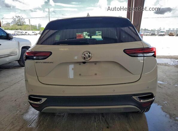 LRBFZNR41ND053260 2022 BUICK ENVISION Белый Вид салона спереди