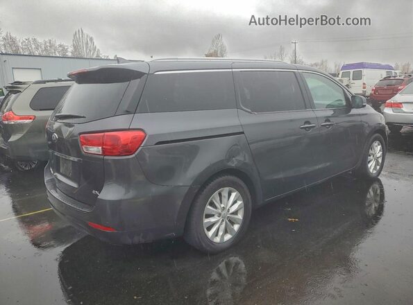KNDMC5C16J6399280 2018 KIA SEDONA Silver Delantero derecho