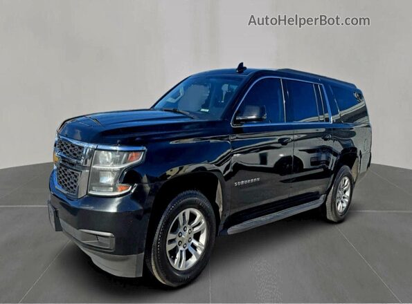 1GNSKHKC3KR143913 2019 CHEVROLET SUBURBAN Черный Задняя правая четверть