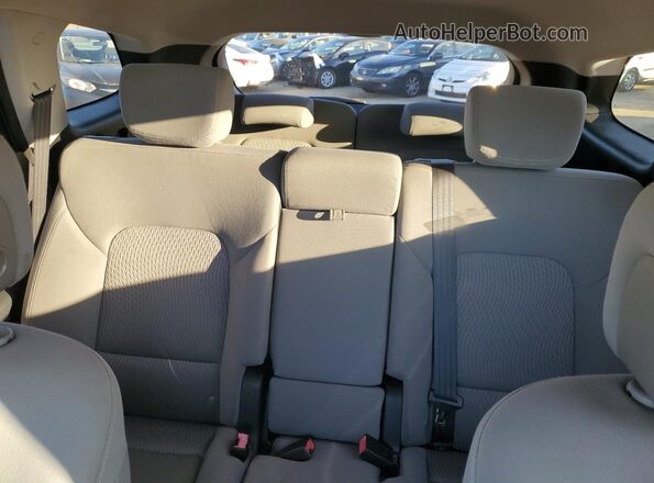 KM8SM4HF5GU154408 2016 HYUNDAI SANTA FE Серебряный Вид задней части салона