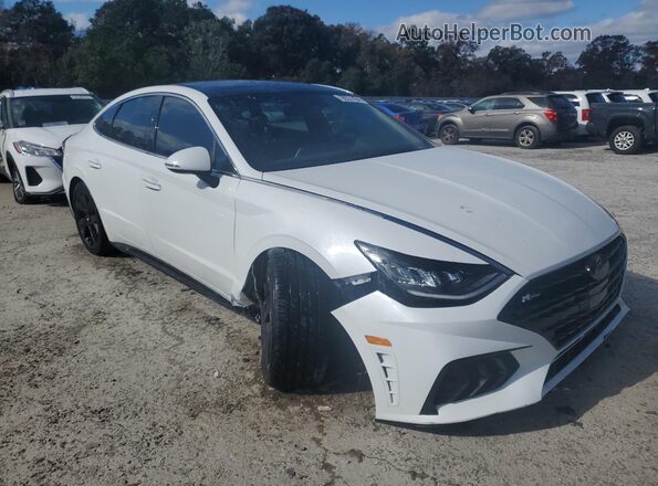 5NPEK4JC7NH147488 2022 HYUNDAI SONATA Белый 