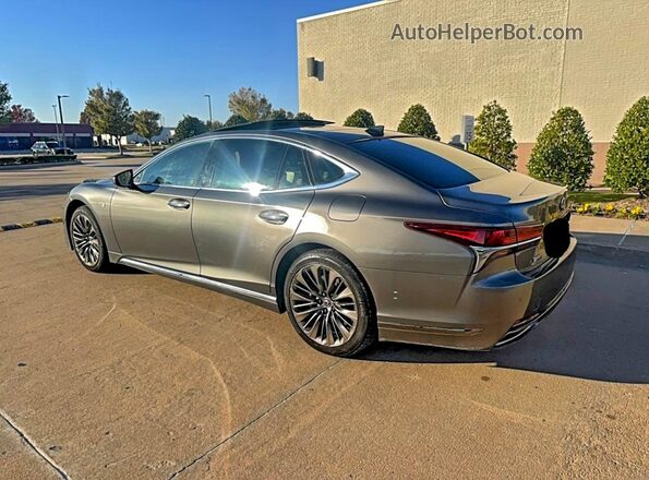 JTHB51FFXK5007859 2019 LEXUS LS Серый Передняя правая четверть