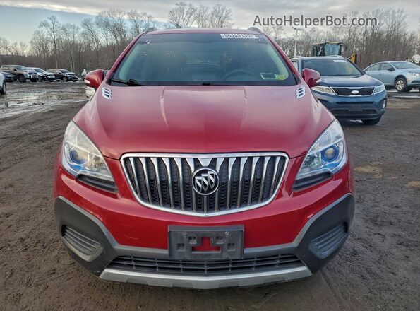 KL4CJASB2GB610909 2016 BUICK ENCORE Красный Вид сзади