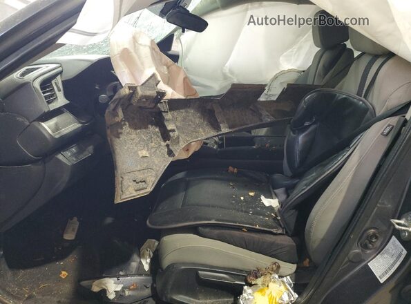 2HGFC2F69KH589946 2019 HONDA CIVIC Gray წინა პანელის ხედი
