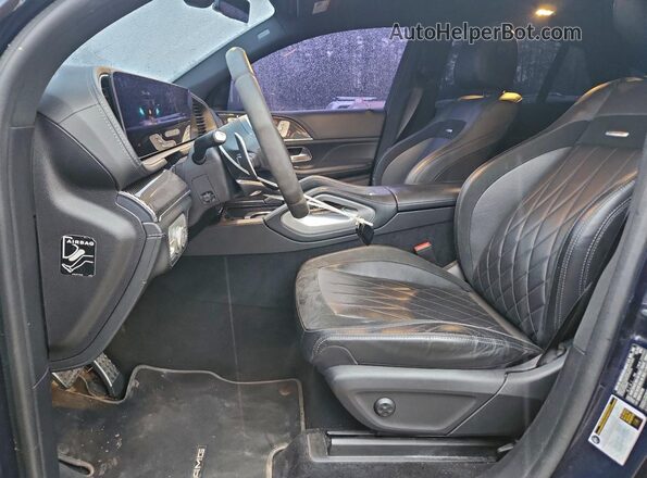 4JGFD6BB1MA391638 2021 MERCEDES-BENZ GLE-CLASS Синий Вид панели приборов