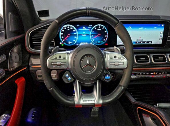 4JGFD6BB6NA751312 2022 MERCEDES-BENZ GLE Белый Вид задней части салона