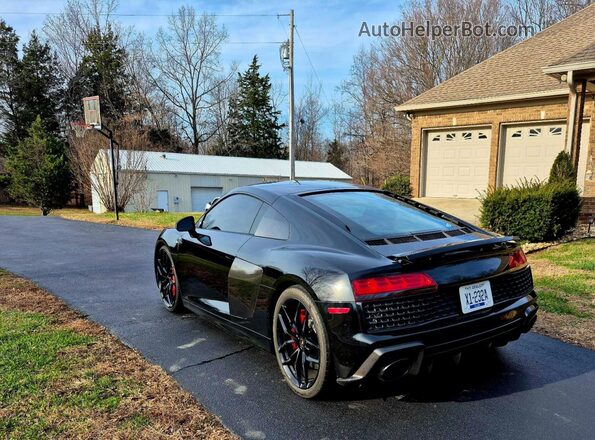 WUAKBAFX4M7901384 2021 AUDI R8 Черный Передняя правая четверть