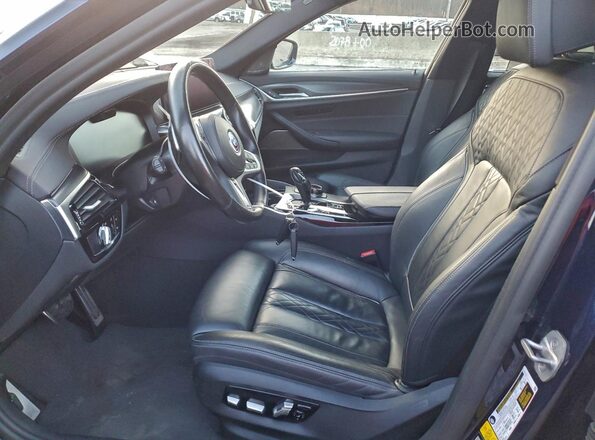 WBA13BK05NCJ60379 2022 BMW M5 Синий Вид панели приборов