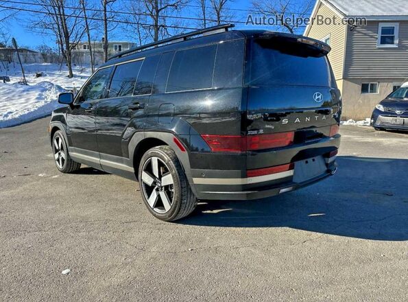 5NMP44GLXRH017038 2024 HYUNDAI SANTA FE Black Задня права чверть