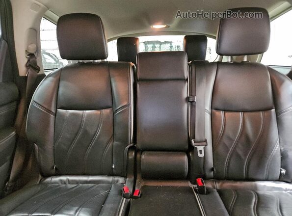 5N1DL0MM3HC520771 2017 INFINITI QX60 Черный Вид задней части салона
