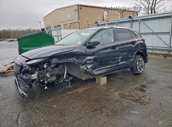 KM8K33AG1PU186482 2023 HYUNDAI KONA Черный Задняя левая четверть