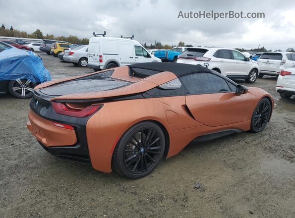 WBY2Z6C5XKVB83097 2019 BMW I8 Оранжевый Передняя правая четверть