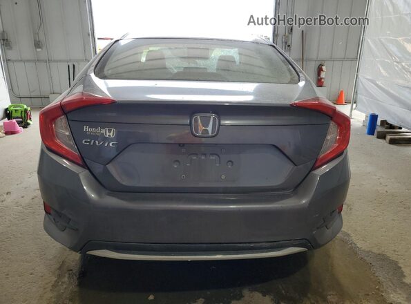 2HGFC2F69KH589946 2019 HONDA CIVIC Gray წინა სალონის ხედი