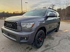 2021 Toyota Sequoia Sr5 Серый vin: 5TDEY5B10MS182254