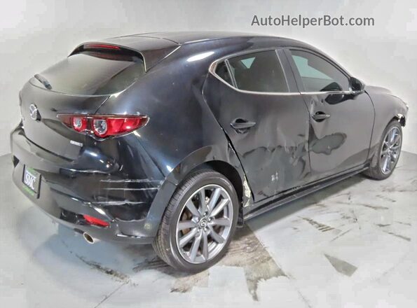JM1BPAKL7M1336164 2021 MAZDA 3 Черный Передняя правая четверть