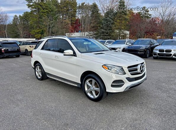 4JGDA5JB5GA662314 2016 MERCEDES-BENZ GLE Белый Задняя правая четверть