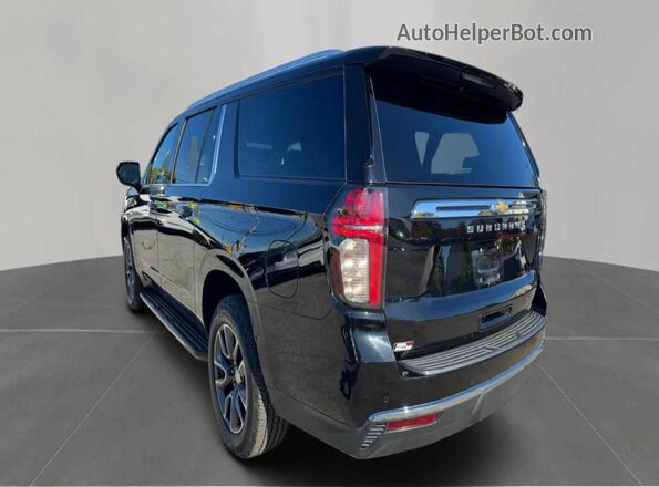 1GNSKCKD1MR179839 2021 CHEVROLET SUBURBAN Черный Передняя правая четверть