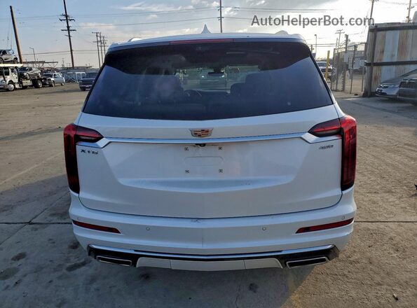 1GYKPCRS5MZ230218 2021 CADILLAC OTHER Белый Вид салона спереди