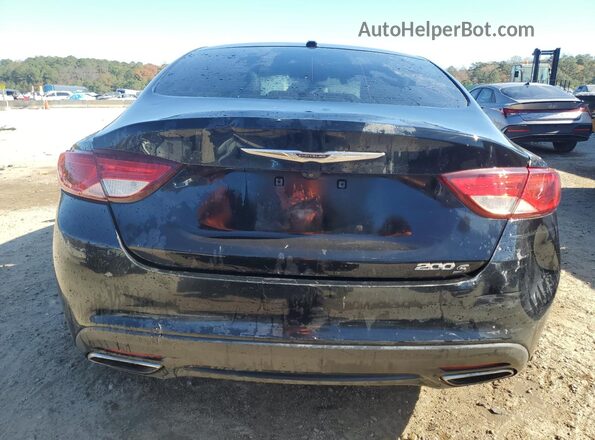 1C3CCCBB5GN161630 2016 CHRYSLER 200 Black Vista interior delantera
