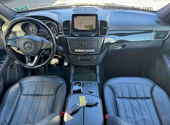 4JGDA5GBXKB214628 2019 MERCEDES-BENZ GLE Черный Вид подкапотного пространства