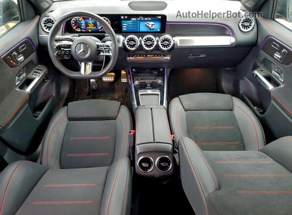 W1N4M4GB4RW349685 2024 MERCEDES-BENZ GLB-CLASS Черный Вид щитка приборов