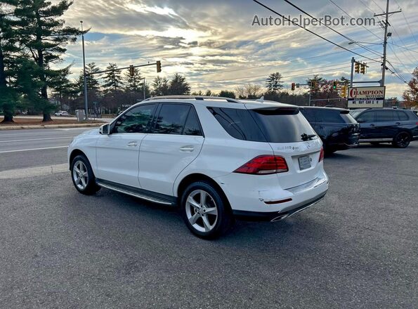 4JGDA5JB5GA662314 2016 MERCEDES-BENZ GLE Белый Вид спереди