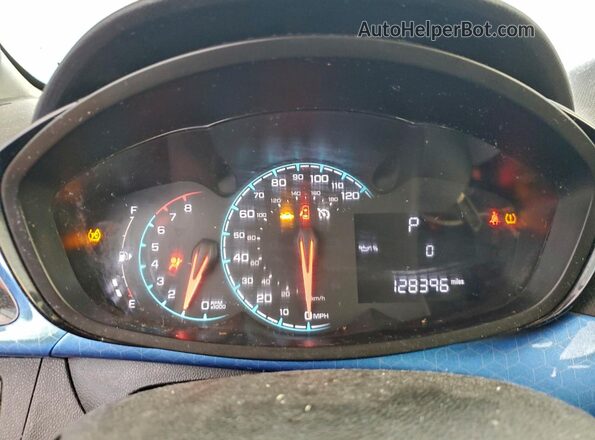 KL8CD6SA7JC439666 2018 CHEVROLET SPARK Blue Widok tylnych siedzeń