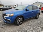 2018 Mitsubishi Outlander Sport Es Синий vin: JA4AR3AU5JZ024363