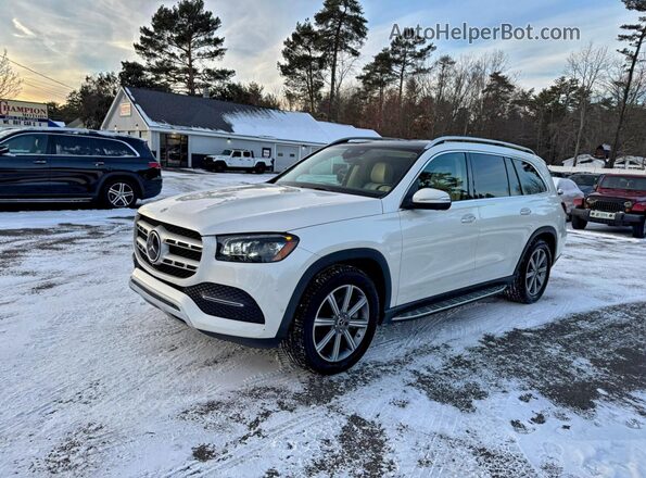 4JGFF5KE4MA376372 2021 MERCEDES-BENZ GLS White Հետևի ձախ