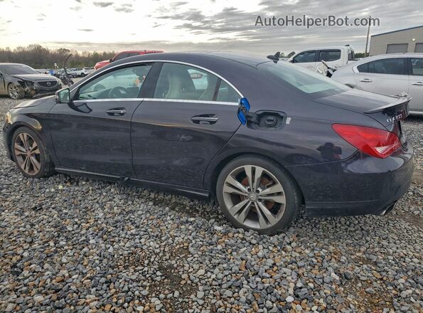 WDDSJ4EB6GN356334 2016 MERCEDES-BENZ CLA-CLASS Фиолетовый Задняя правая четверть